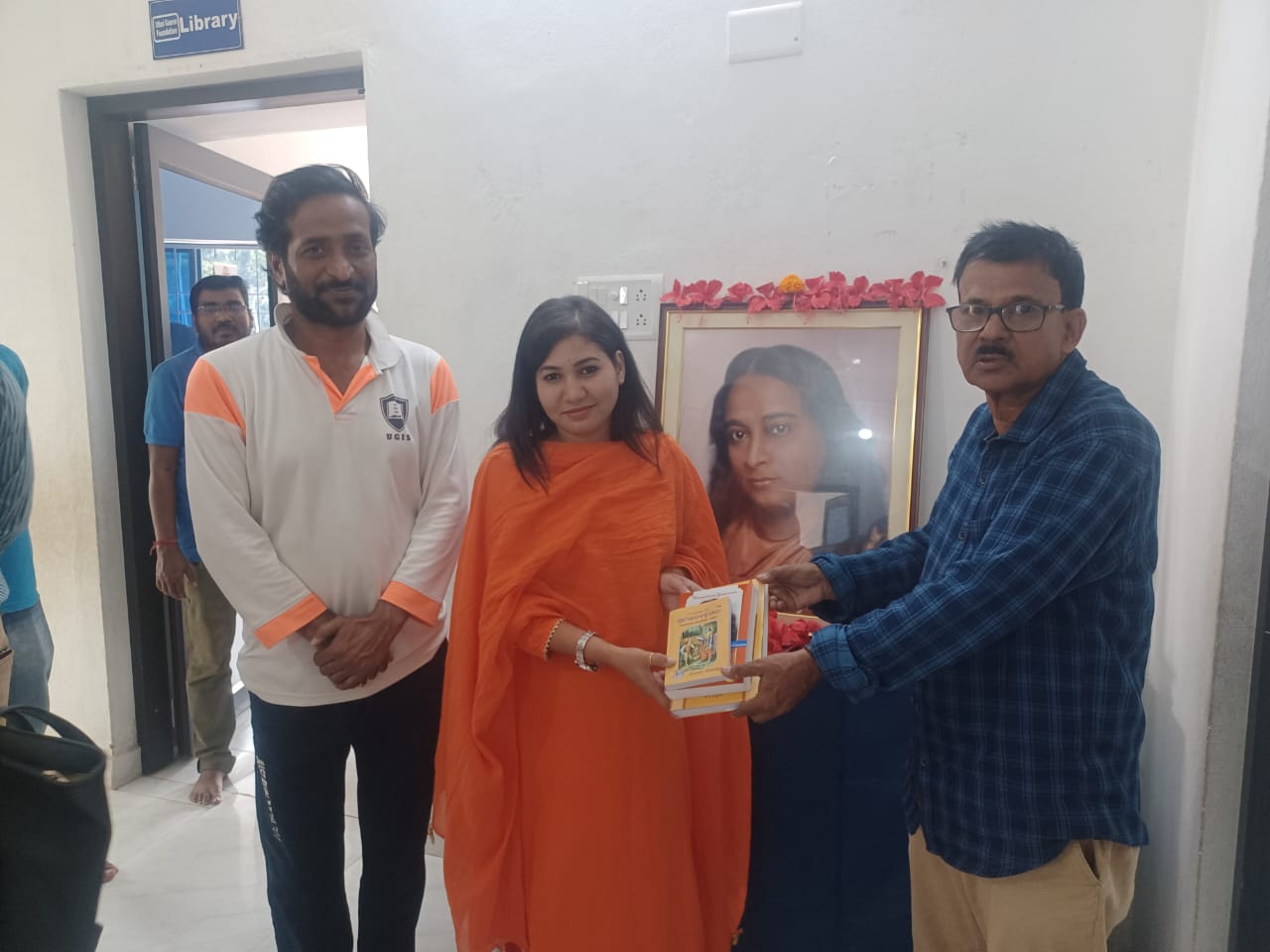 School visit by BDO, Hatadihi Binita Ji